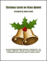 Christmas Carols for Brass Quintet Concert Band sheet music cover